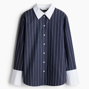 NEW H&M POPLIN SHIRT